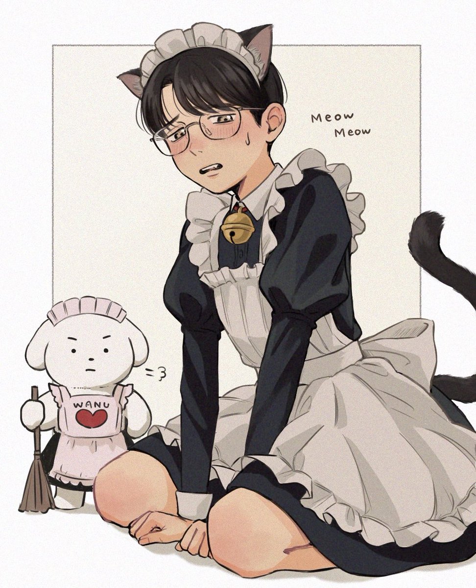 【女装】猫メイド聡みくん🐈‍⬛(狂ｼﾞ専属)