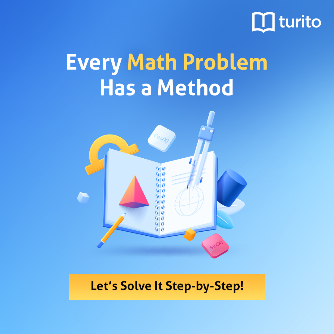 turitoaus's tweet image. Struggling with math problems? We break it down in 5 simple steps! Swipe to learn
👉 Link turito.me/3Iyk3oL
Tag a friend who could use this guide
#MathProblem #StepByStep #TuritoTutoring #Turito