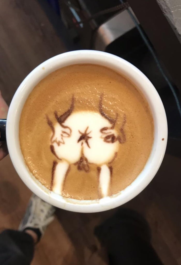 My barista just made me this, what does it mean?