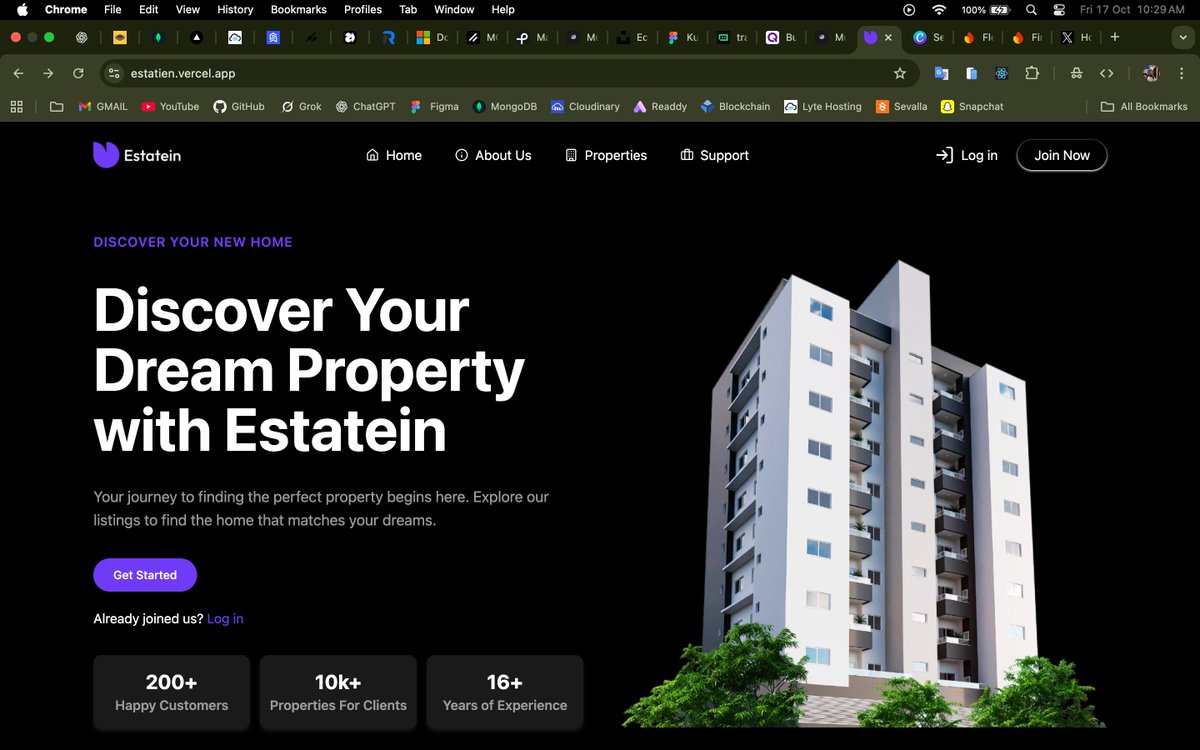 dev_muddy's tweet image. Estatien a modern real estate web app where users can find, rent, and manage apartments easily. Built with clean design, fast performance, and secure payments.. Explore it now  estatien.vercel.app #RealEstate #PropTech #LagosRealEstate #NigeriaRealEstate #ApartmentHunting