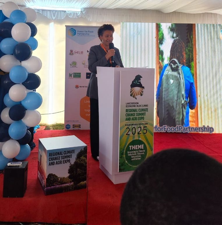 Scenes: SNV Kenya launches the Power for Food Partnership (PFP) programme in Kakamega County (Kenya) during the Lake Region Economic Bloc (LREB) Regional Climate Change Summit and Agri Expo (15th Oct, 2025).