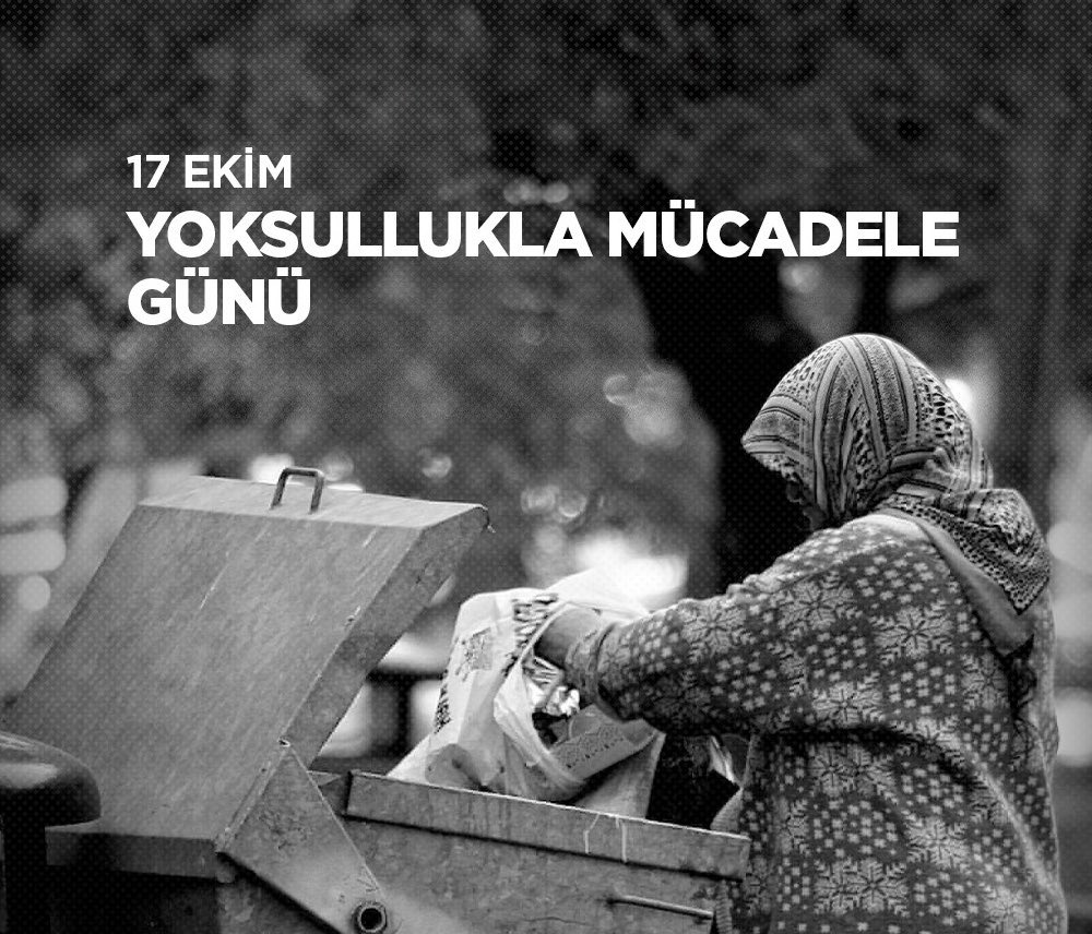 Yoksulluğun köklerini anlamak ve bu sorunu çözmek için elimizden geleni yapmalıyız. Daha adil ve eşitlikçi bir dünya inşa etme sorumluluğunda yoksullukla mücadelede her gün, elimizden gelen katkıyı sunmaya gayret ediyoruz.
#DünyaYoksulluklaMücadeleGünü