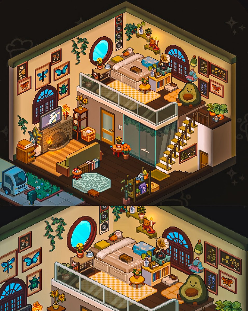 The decorating in this game is genuinely so cute 🤎