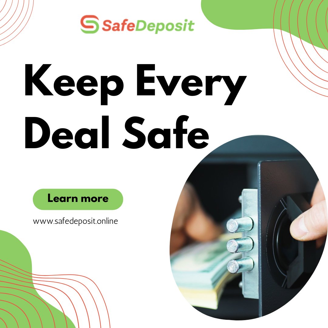 SafeDepositapp's tweet photo. 🔒 Your Money, Your Safety — Guaranteed with SafeDeposit!
Every deal deserves protection. With SafeDeposit, secure your funds, transactions, and peace of mind through trusted digital escrow solutions. 💼💰

🌐 https://t.co/n0l4qiWo7b

#SafeDeposit #SecureTransactions #Digital https://t.co/j0gHZhopr9