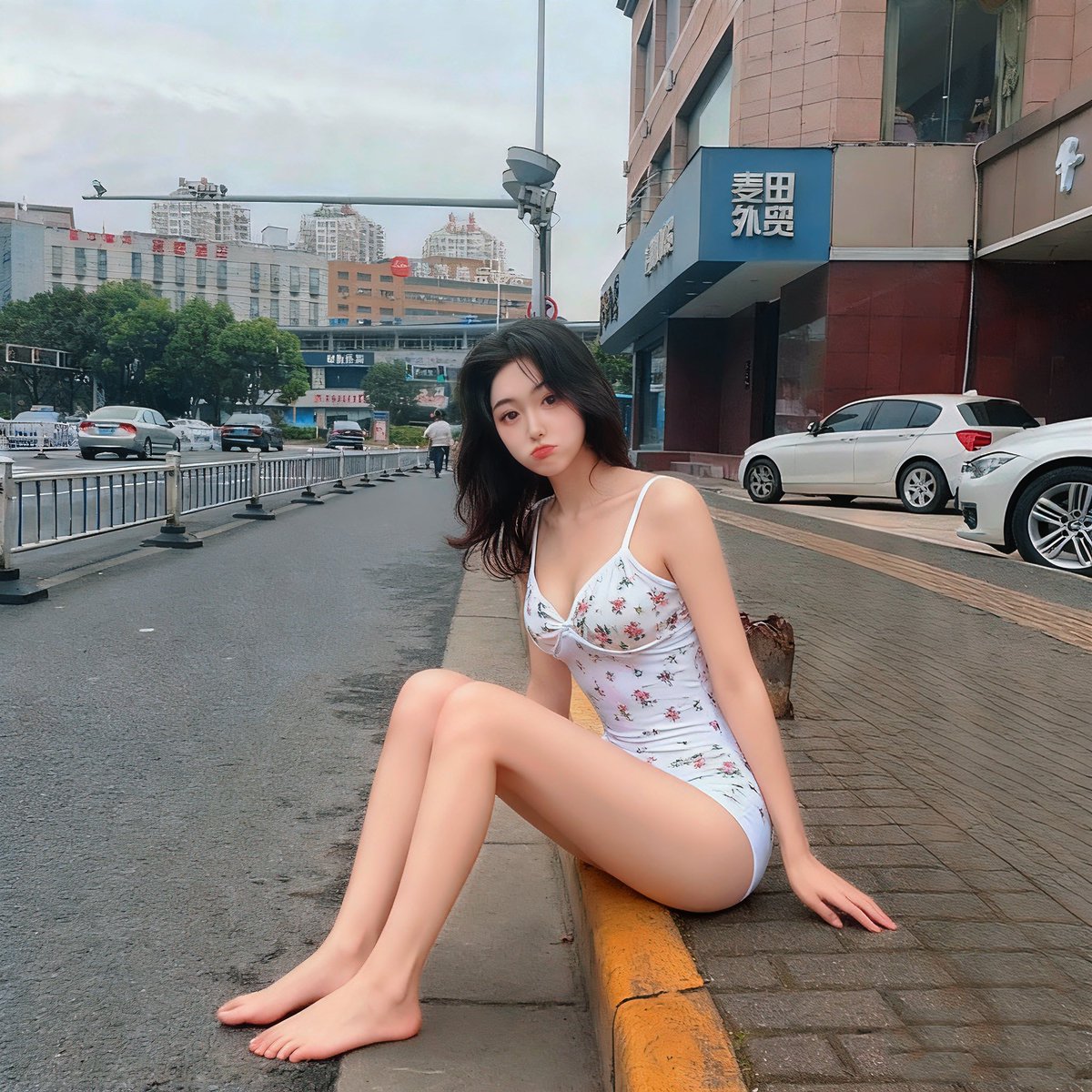 外套被小飞抢走，气鼓鼓ing……