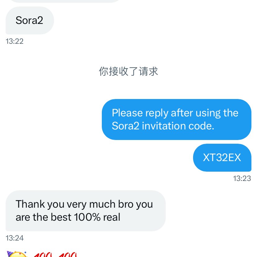 nivenarol's tweet photo. ⚡ 48 HOURS ONLY! ⚡
Giving away 10 free Sora 2 invite codes to early birds 🕊️
👉 Like + RT + follow @nivenarol
💬 Comment “SORA” — first come, first served!

#Sora2 #AItools #FreeAccess #TechTrends https://t.co/1Rp2BHuNem