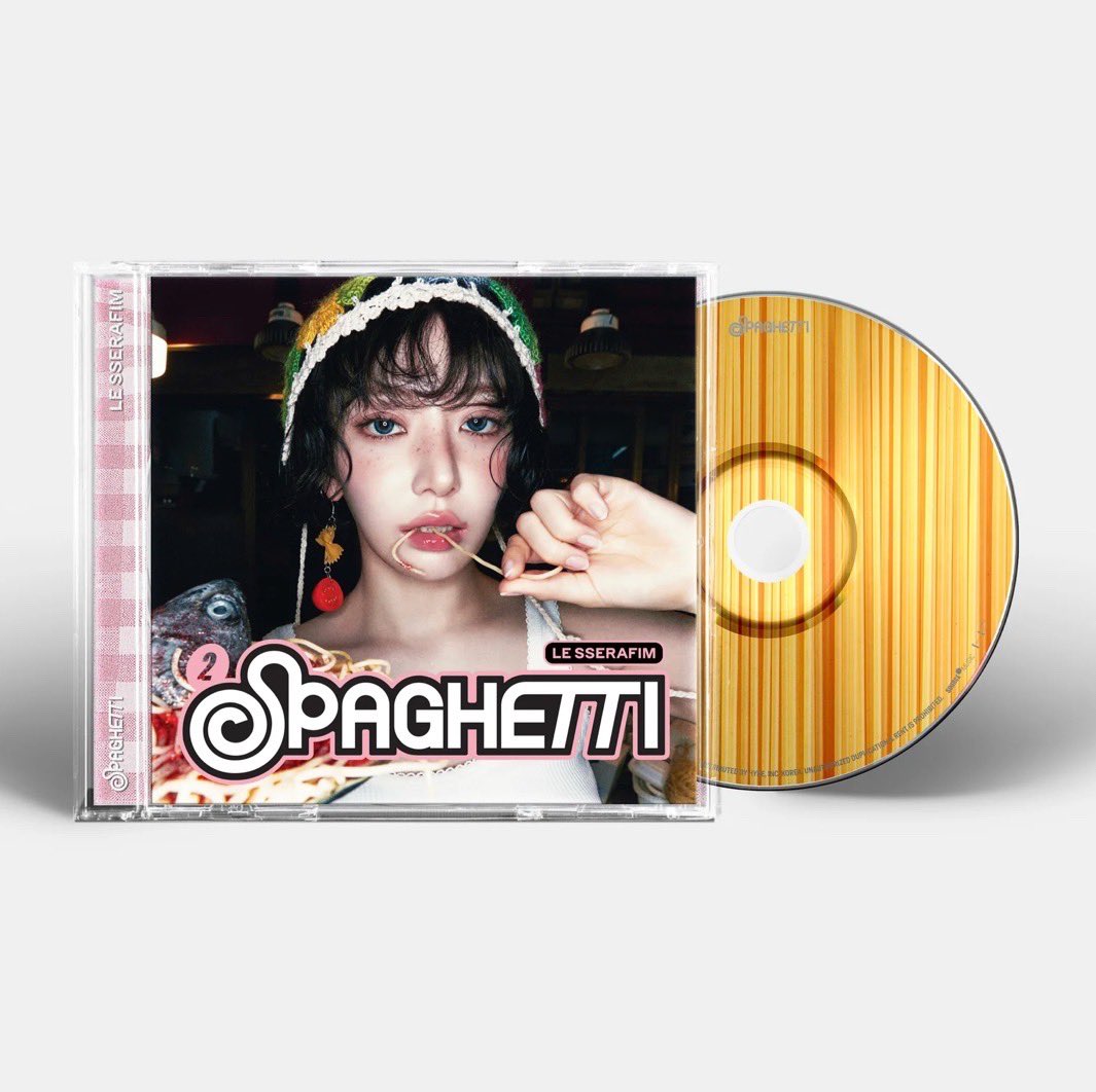 1st Single Album 'SPAGHETTI' Single CD (Spaghetti ver.) #사쿠라