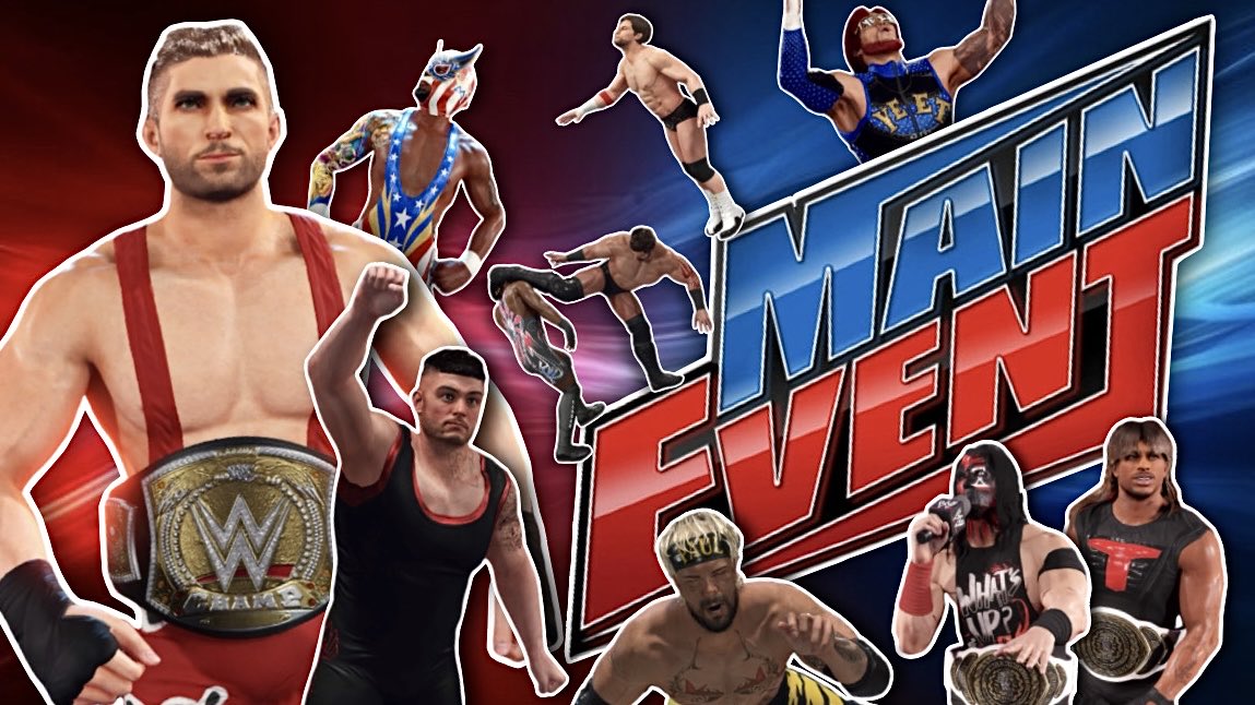 AshtonAcher's tweet image. So some of you may have seen a few people in CAW post themselves with IRL wrestler gimmicks… well I’m the reason for this, I decided to create a universe mode with CAW wrestlers with IRL gimmicks and I wanna see if anyone would be interested in this becoming a real thing? 👀