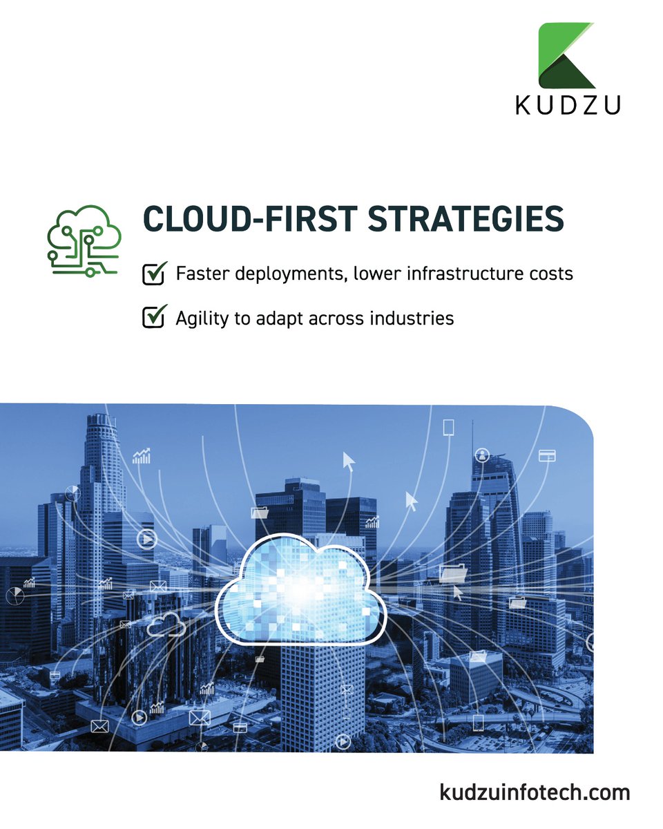 kudzu_infotech's tweet image. At Kudzu Infotech, we help businesses harness these innovations through tailored Oracle EBS and Fusion Cloud implementations — driving agility, security, and smarter decision-making.

#KudzuCarousel #OracleApplications #DigitalTransformation #CloudComputing