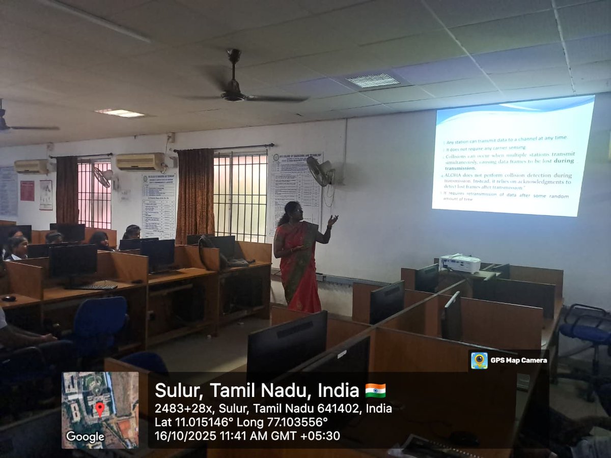 rvsdigitalcet's tweet image. Seminar on "Routing Protocols in the Real World: OSPF, BGP, and Beyond"
Glimpse of the Department of Information Technology at RVS College of Engineering & Technology successfully organized an insightful seminar delving into the backbone of the internet!
#RoutingProtocols