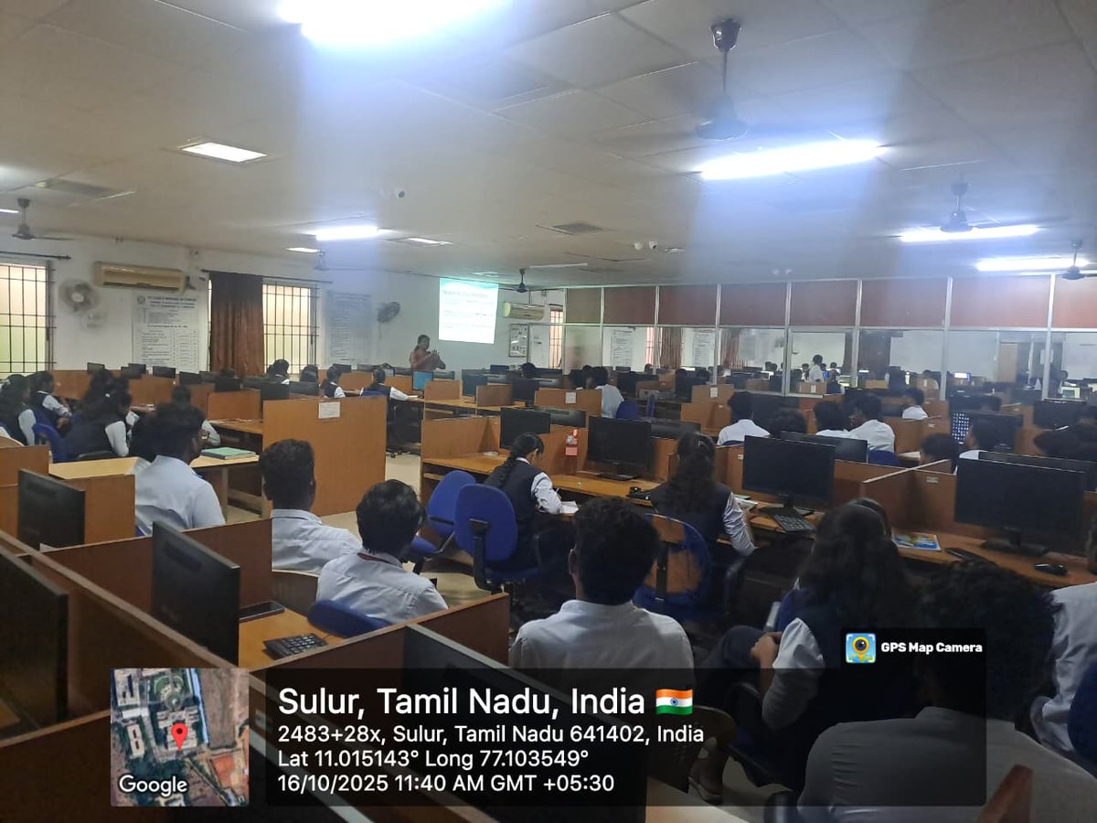 rvsdigitalcet's tweet image. Seminar on "Routing Protocols in the Real World: OSPF, BGP, and Beyond"
Glimpse of the Department of Information Technology at RVS College of Engineering & Technology successfully organized an insightful seminar delving into the backbone of the internet!
#RoutingProtocols