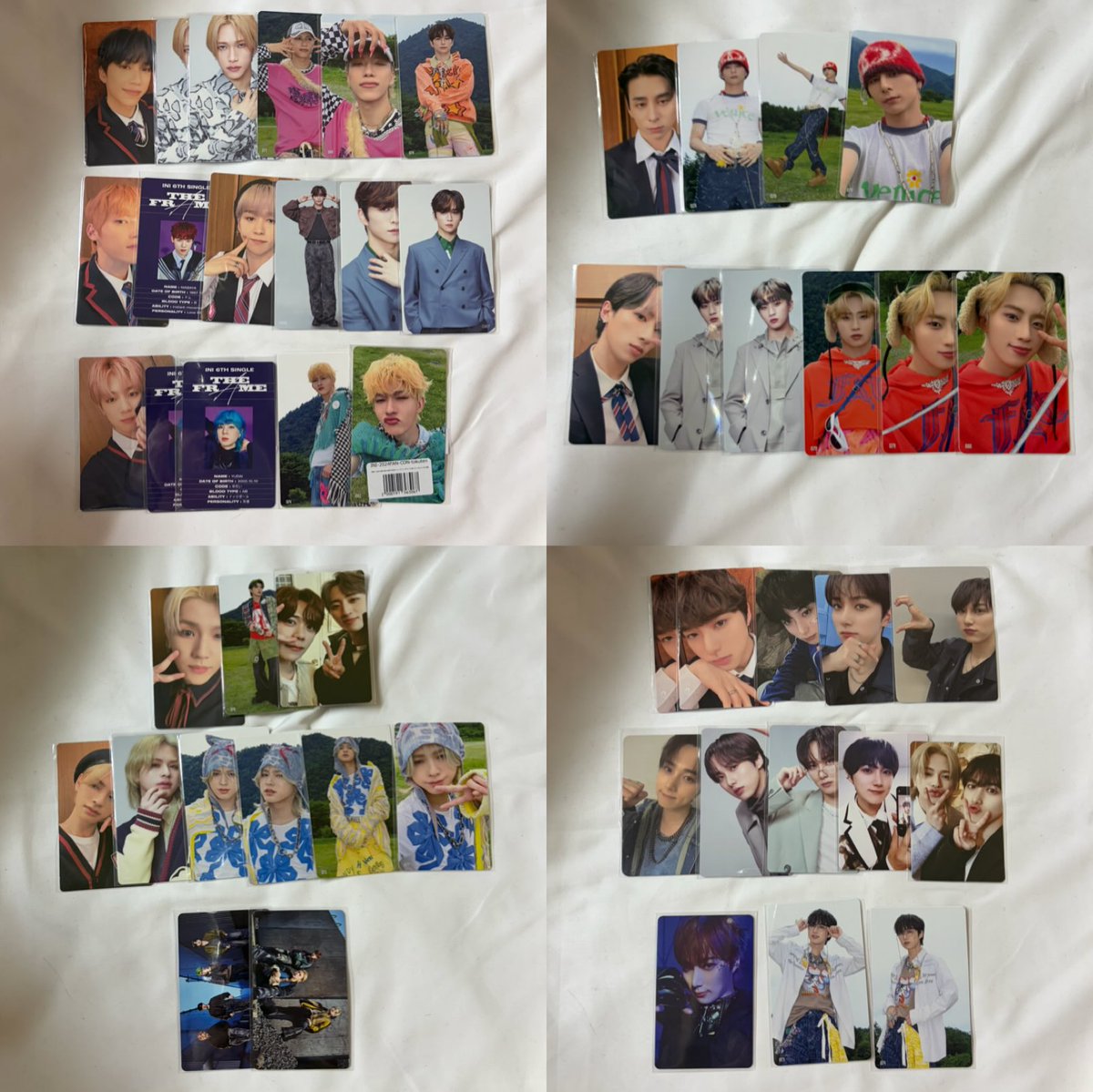 s_onth's tweet photo. JO1 INI ME:I トレカ 交換 買取

【譲】画像参照
【求】未所持鶴房、買取(金額ご提示下さい)

未完成トレカは同種のみの交換
 #JO1譲  #JO1交換  #INI譲  #INI交換  #ME_I譲  #ME_I_交換  #トレカ交換 https://t.co/iW8rlCgXRL