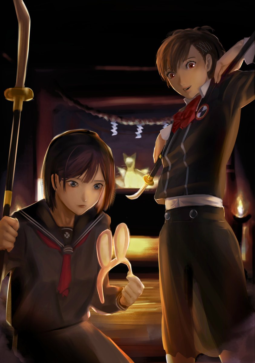 komkom_kmo's tweet image. in my restless dreams.. there's a long nosed man. #silenthillf #Persona