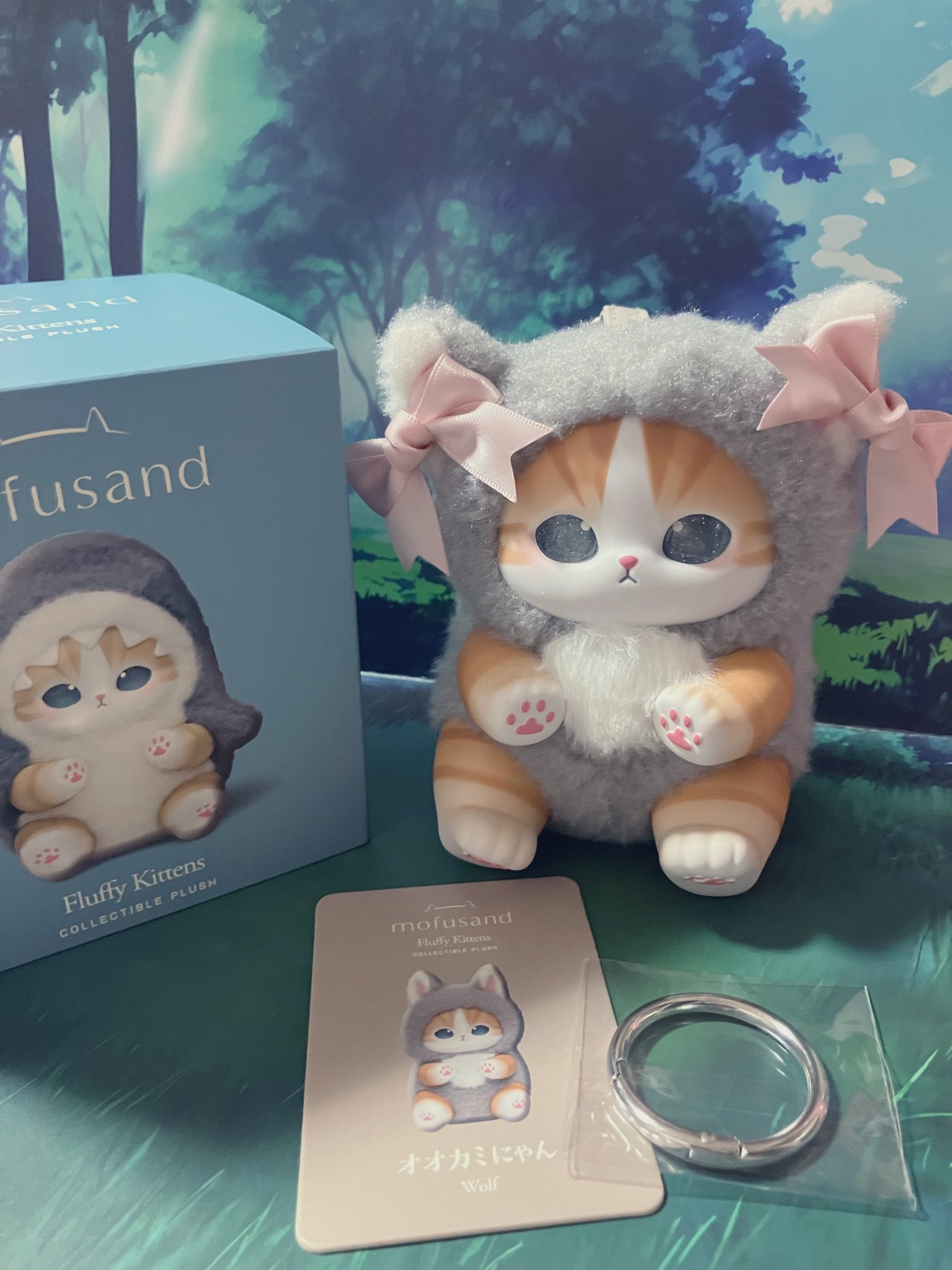 mofusand kiramekko オオカミにゃん・くまにゃん 各一点セット