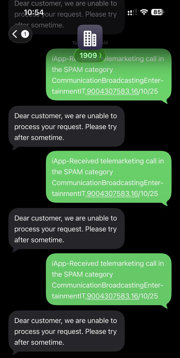 ⁦<a href="/Airtel_Presence/">Airtel Cares</a>⁩ why your DND complaint not working from yesterday? ⁦<a href="/DoT_India/">DoT India</a>⁩ ⁦<a href="/TRAI/">TRAI</a>⁩