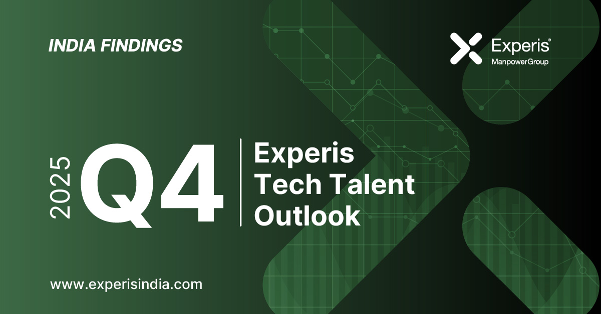 Q4 Experis Global Tech Talent Outlook out now!

IT employers report global NEO of +36%, India +48% for Q4 2025. Belgium leads IT Outlook among 42 countries.

More insights: ➡️ experisindia.com/tech_tallent_o…

#hiringtrends #Hiring #ITOutlook #ITindustry #IThiring #Insights #ExperisIndia