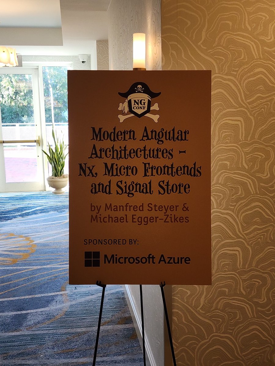 ManfredSteyer's tweet image. Yesterday, at @ngconf in Maryland, we did our #AngularArchitecture workshop. Here are some impressions 👇