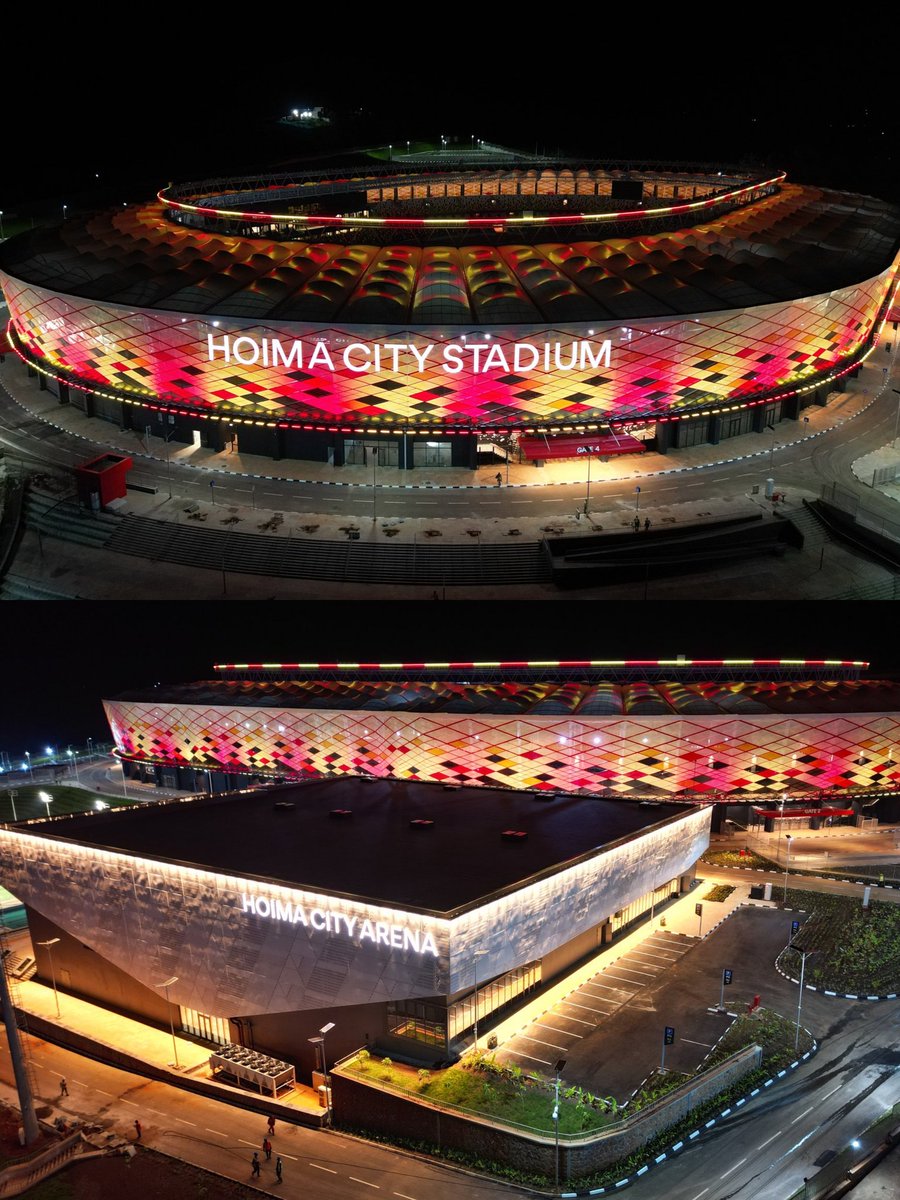 Final touches are being made to the world-class Hoima City Stadium 🏟️ in Uganda 🇺🇬 in preparation for AFCON 2027. It’s set to be a great impact arena.