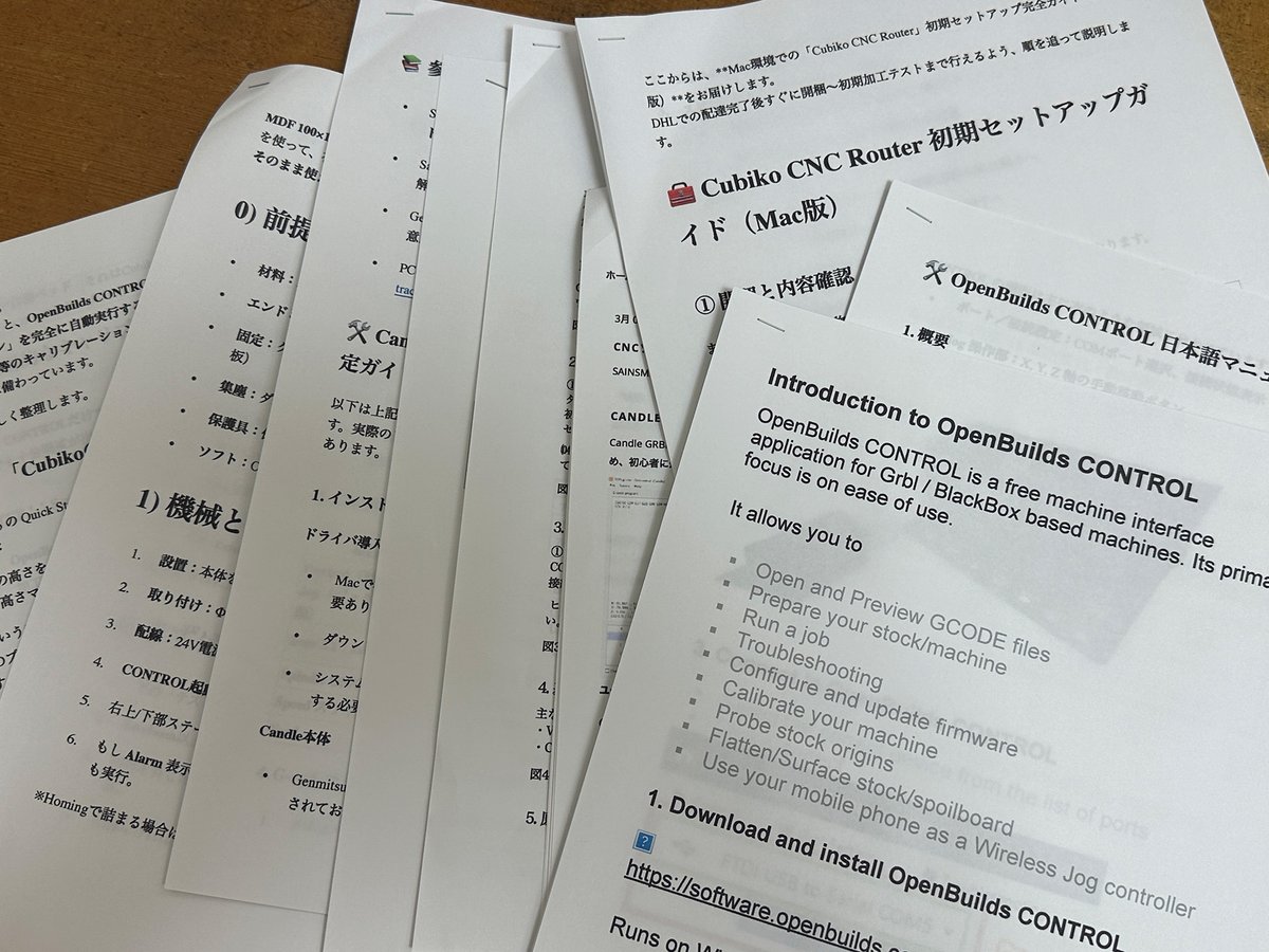 mactechlab's tweet image. CNCルーター&quot;Cubiko&quot;…