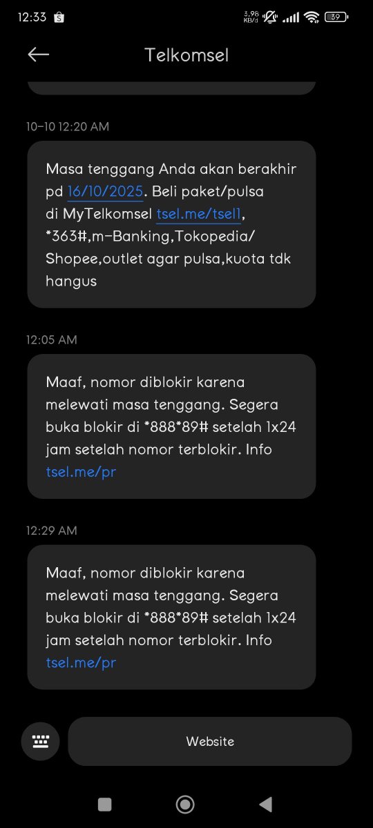 ardiputra91's tweet photo. @Telkomsel Siang kak, kartu terblokir seperti ini solusinya bagaimana ya? nunggu 24 jam dulu? https://t.co/nVjzrdOmfz