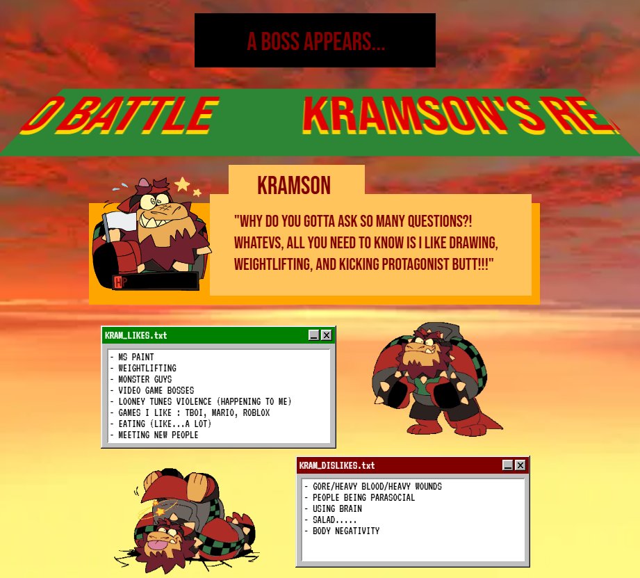 made a strawpage for fun so you can leave your silly little questions and silly little drawings

(TO AVOID CLUTTER ON THIS ACCOUNT ILL BE POSTING STUFF ON MY BSKY)

kramson.straw.page