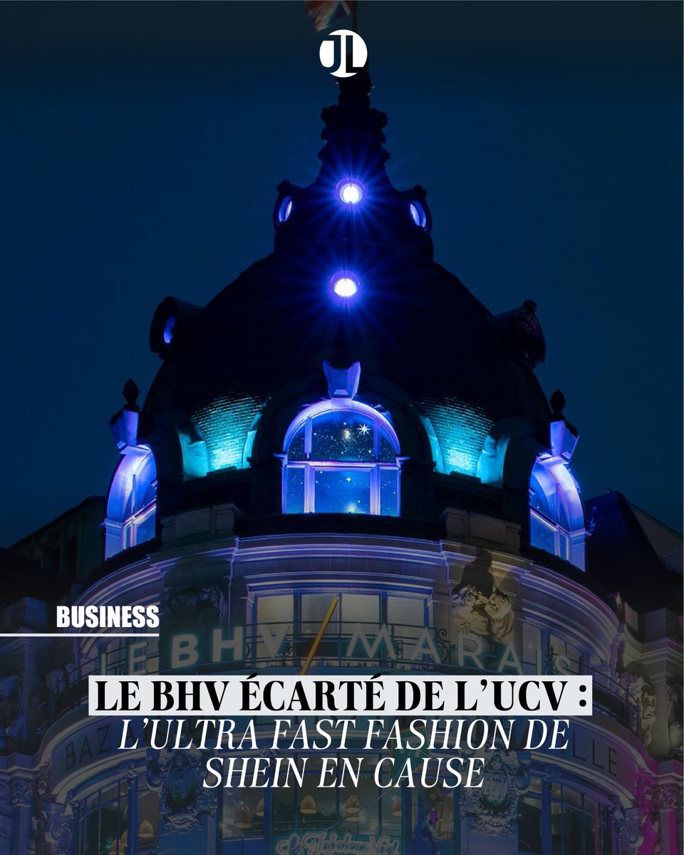 L’alliance scandaleuse : <a href="/SHEIN_Official/">SHEIN</a> conduit le BHV à la porte de l’UCV 👇

L'Union du grand commerce de centre-ville s'est prononcée à l'unanimité sur l'exclusion de la SGM, société exploitante du BHV.

L'article ici : journalduluxe.fr/fr/business/uc…