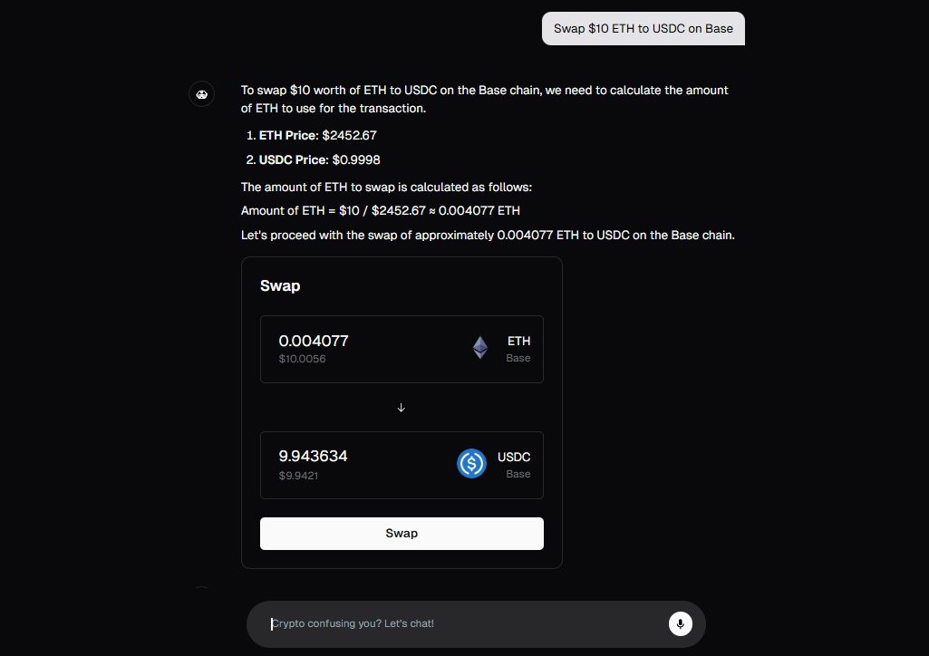 DatifyCrypt's tweet image. Using @HeyElsaAI has completely changed the way I was using crypto before
I was worried about managing multiple wallets
but Elsa makes everything feel like a piece of cake
Like do things in your voice with Elsa
-> Do 10$ Eth swap to USDC
-> Buy 10$ worth Eth
-> Bridge it…