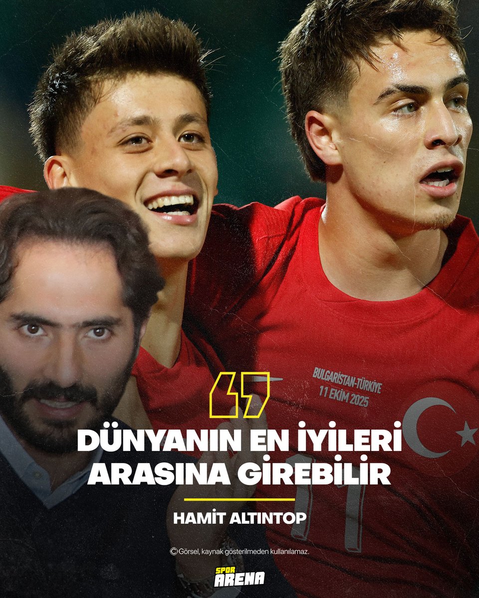 🥇“BİRKAÇI, DÜNYANIN EN İYİLERİ ARASINA GİREBİLİR”

Türk futbolunun unutulmaz isimlerinden Hamit Altıntop, Hürriyet’e özel A Milli Futbol Takımımızı değerlendirdi:

"Unutmamak gerekir ki bu takım, kısa süre önce Faroe Adaları’na, Karadağ’a yenilen, Avusturya ve İspanya karşısında