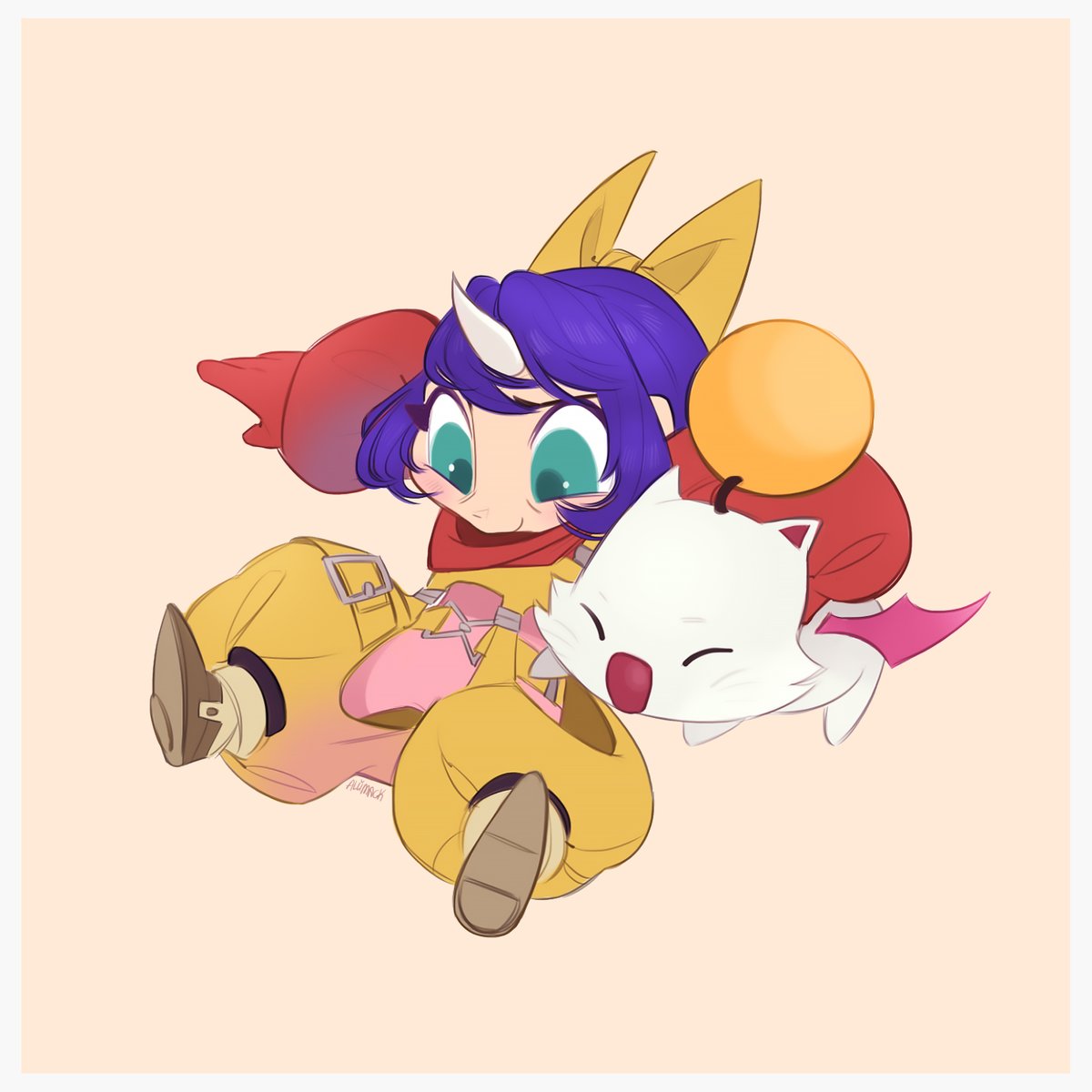 allimackart's tweet image. &quot;I&apos;m not gonna cry! I&apos;m a grown-up now, and crying won&apos;t help one bit!&quot; - Eiko Carol 
#finalfantasy #finalfantasyix #finalfantasy9 #ff9