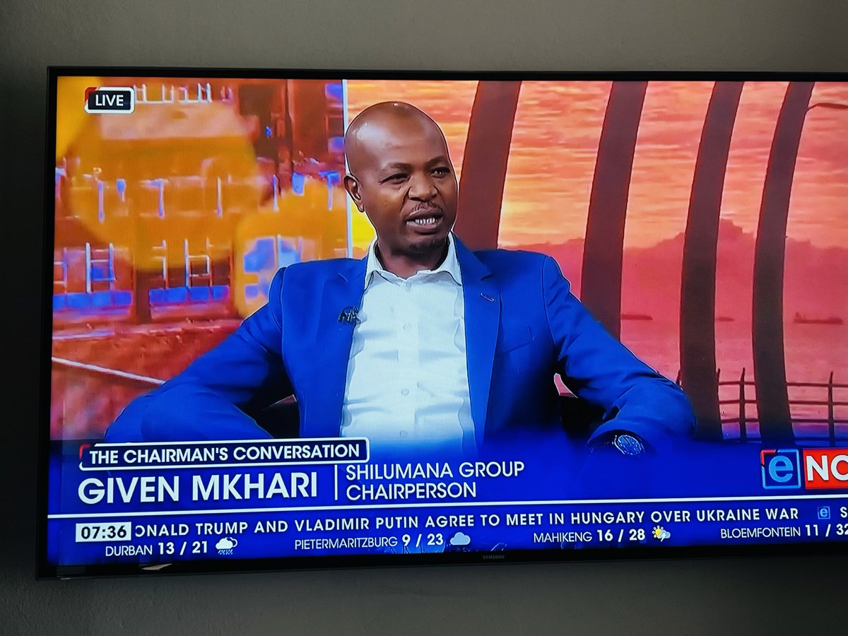 “If you have something that you treasure, you have a much bigger chance to fight for it because you care about it” Executive Chairman of SHILUMANA Group Mr. <a href="/MkhariGiven/">Given Mkhari</a>