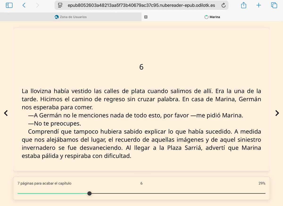 Ayer mostré a mi alumnado las posibilidades de la biblioteca digital de <a href="/educacyl/">Educación JCyL</a>, <a href="/Hoy_Libro/">¡Hoy Libro!</a>.
Es un estupendo recurso que, además, ofrece alternativas respetuosas con las personas que tienen alguna dificultad de lectoescritura: audiolibros, cambio de fondo y fuente, subrayado…