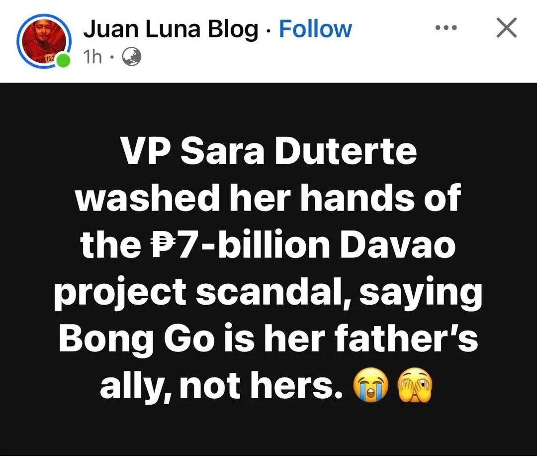 Nag-aaway na yung mga demonyong durian.
😁