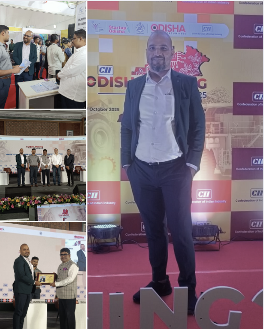 voiceofexim's tweet photo. Our MD Mr. Himadri Keshari Patnaik joined the panel “Mines to Market” at CII Odisha Mining Conclave 2025.
Proud moment for EXIM Logistics! 🚀
#EXIMLogistics #CIIOdisha #MinesToMarket https://t.co/cirQt7txY8