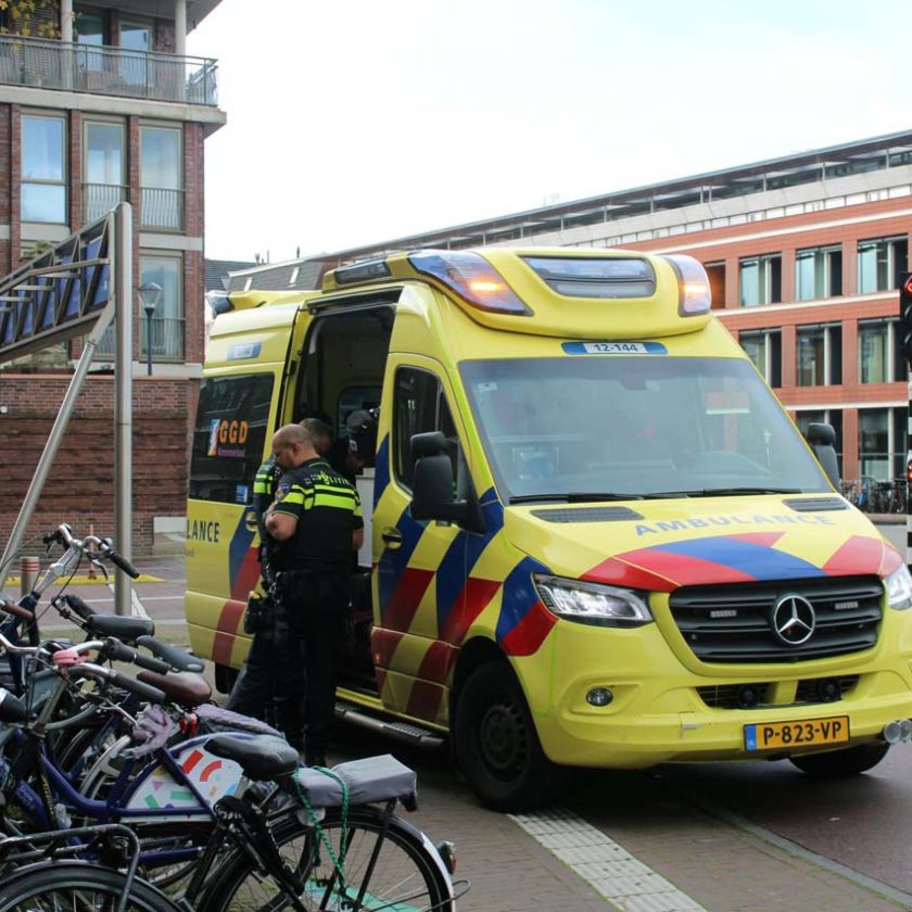 Jongeman op fiets aangereden op Zijlvest