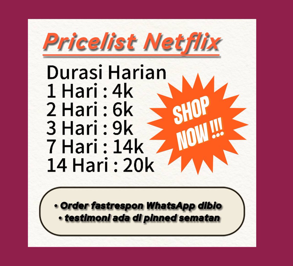 riri🌻👒 ; open order langsung wa dibio! (@chgrlss) on Twitter photo 