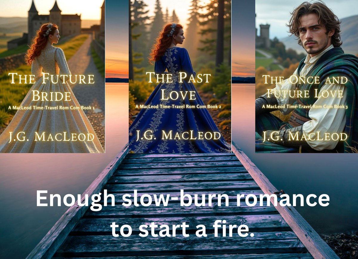 jgmacleodauthor's tweet image. Happy #Friday!

Read the complete series free with Kindle Unlimited.📚🥋⏳🇨🇦🗡️🏴󠁧󠁢󠁳󠁣󠁴󠁿💋
💞The Future Bride
💞The Past Love
💞The Once &amp;amp; Future Love
mybook.to/MacLeodTimeTra…

$3.99-$4.99 on Kindle.

#Mystery #Romance #Suspense #Laughter #Fun #Hiking #Survival #Time #FridayFeeling
