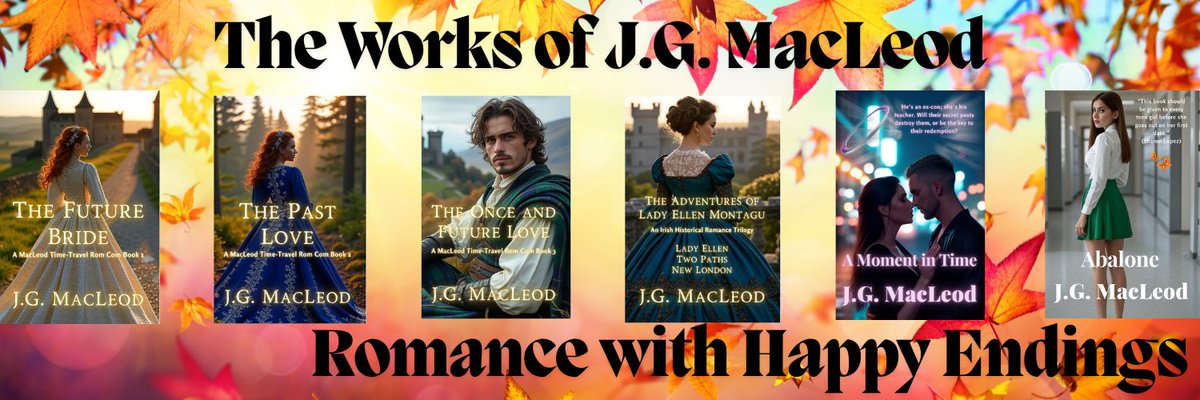 jgmacleodauthor's tweet image. Happy #Friday!

Read the complete series free with Kindle Unlimited.📚🥋⏳🇨🇦🗡️🏴󠁧󠁢󠁳󠁣󠁴󠁿💋
💞The Future Bride
💞The Past Love
💞The Once &amp;amp; Future Love
mybook.to/MacLeodTimeTra…

$3.99-$4.99 on Kindle.

#Mystery #Romance #Suspense #Laughter #Fun #Hiking #Survival #Time #FridayFeeling