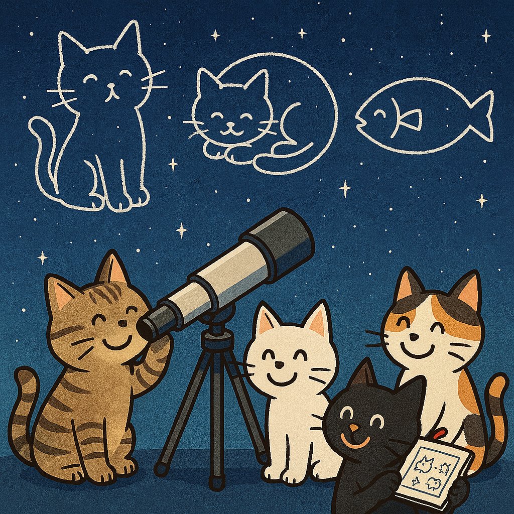 AIピクターズ今日のお題「望遠鏡」
天体観測
#Aipictors #AIイラスト︎ #AIart #ねこ #猫