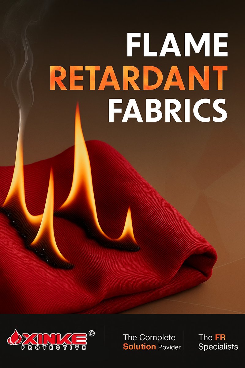 XinxiangXinke's tweet image. At Xinke Protective, we believe true safety starts with the fabric.

Key Advantages of FR Fabrics:
🔹Inherent or treated FR protection 
🔹Excellent breathability and softness 
🔹Antistatic and arc-resistant options
🔹Certified to international standards