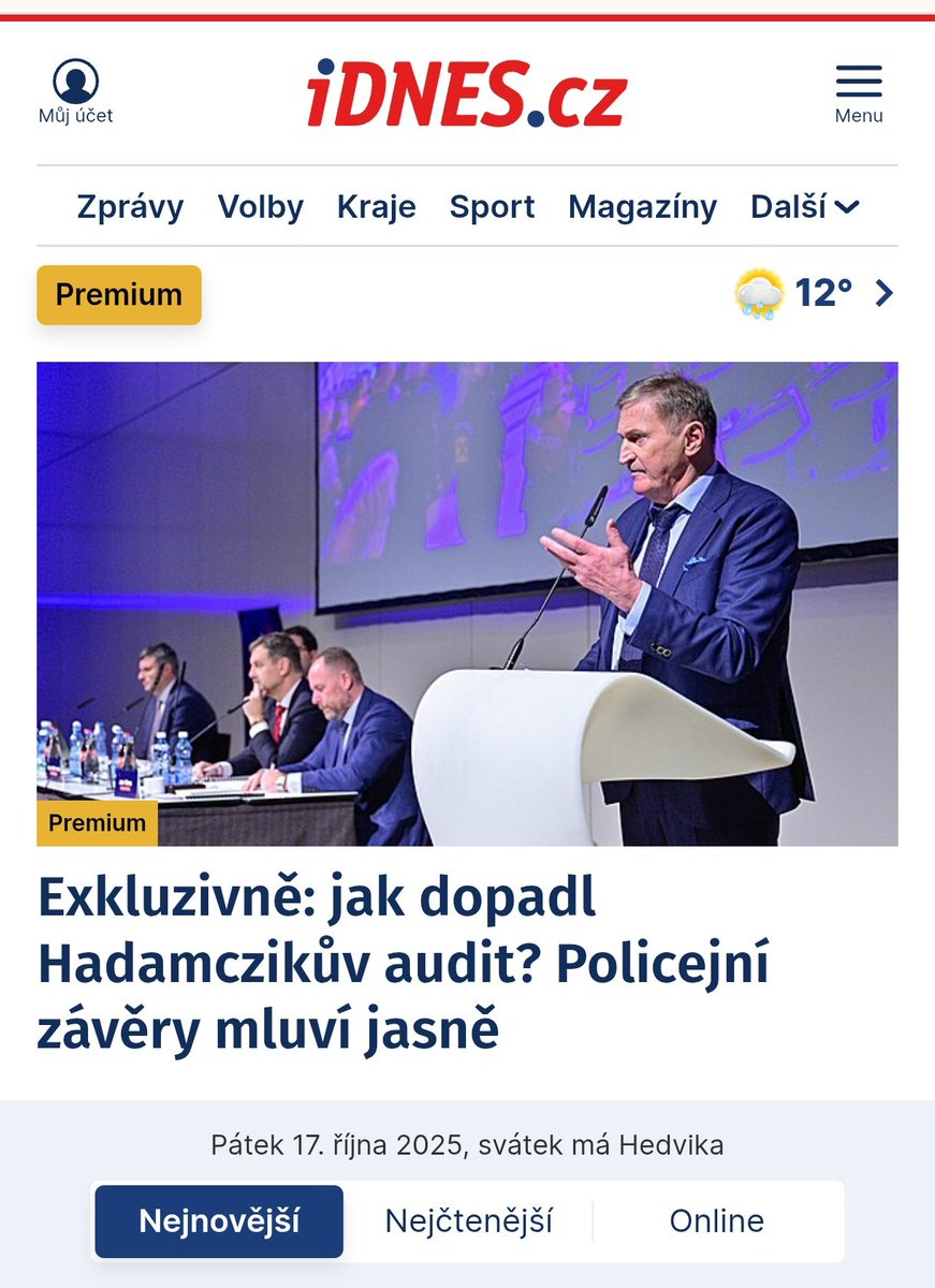 RampaRobert15's tweet photo. Jsou to víc než tři roky, co prezident hokejového svazu Alois Hadamczik vypověděl smlouvu s marketingovou agenturou BPA a nařkl ji, že kvůli ní český hokej za dvanáct let přišel o stovky milionů korun. Prokázat to měl i velký audit z ledna 2023. Na základě trestního oznámení věc začala prověřovat dokonce i Národní centrála proti organizovanému zločinu (NCOZ), jenže od té doby nikdo neřekl ani slovo. Až doteď.

https://t.co/r8GJuClHOm