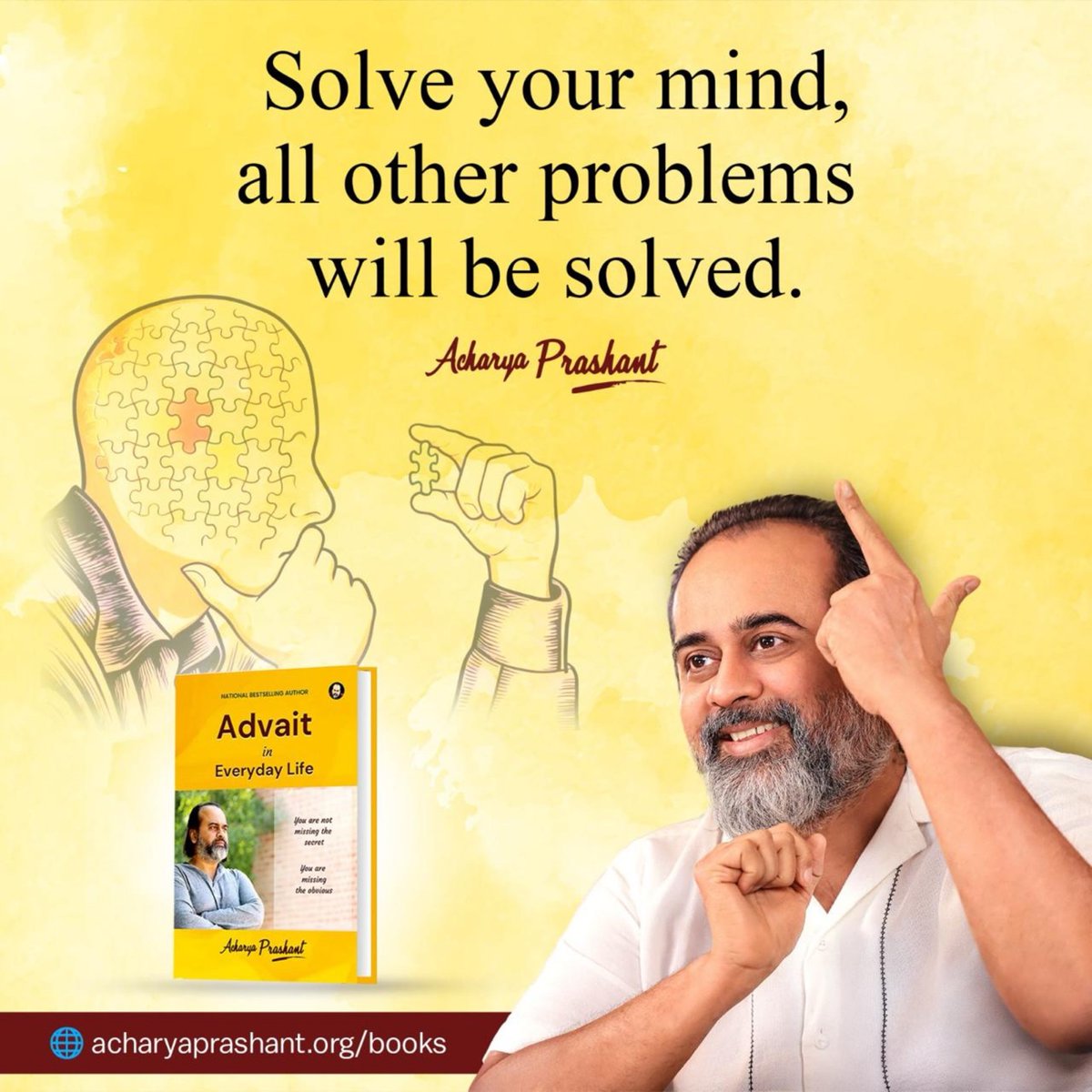 ✨ "Advait in Everyday Life" book is not just for the mind, but for life.

📚 Read here:
bit.ly/4ooaS9q