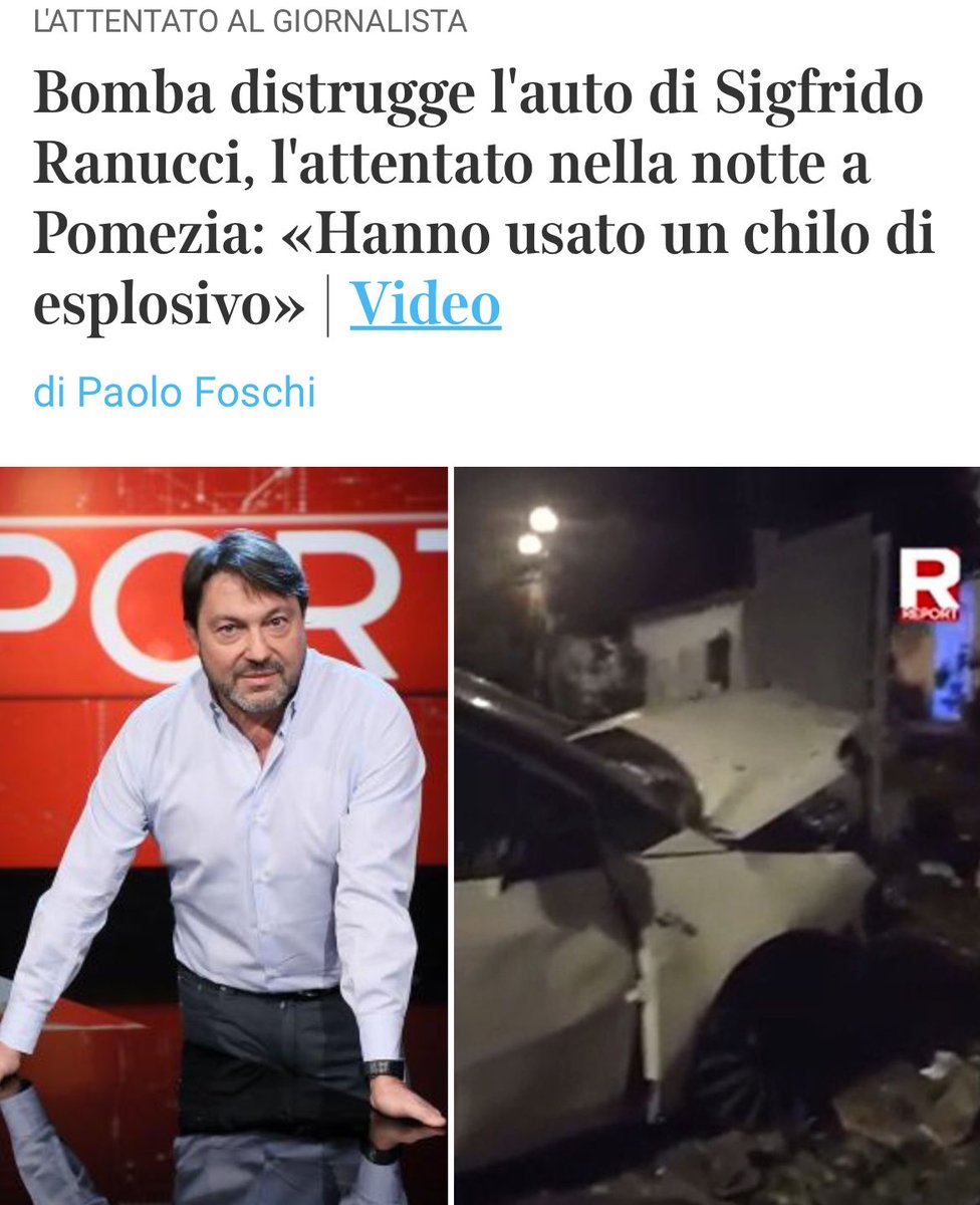 A fianco di #Ranucci e di <a href="/reportrai3/">Report</a> senza se e senza ma. Perché le inchieste e il giornalismo fatto bene fanno paura anche ad una certa politica. 

￼
￼