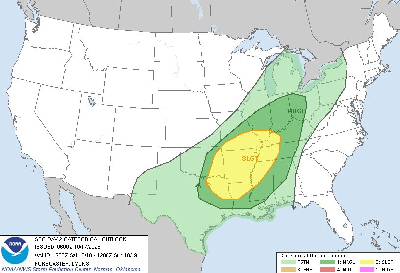 NWS Storm Prediction Center tweet media
