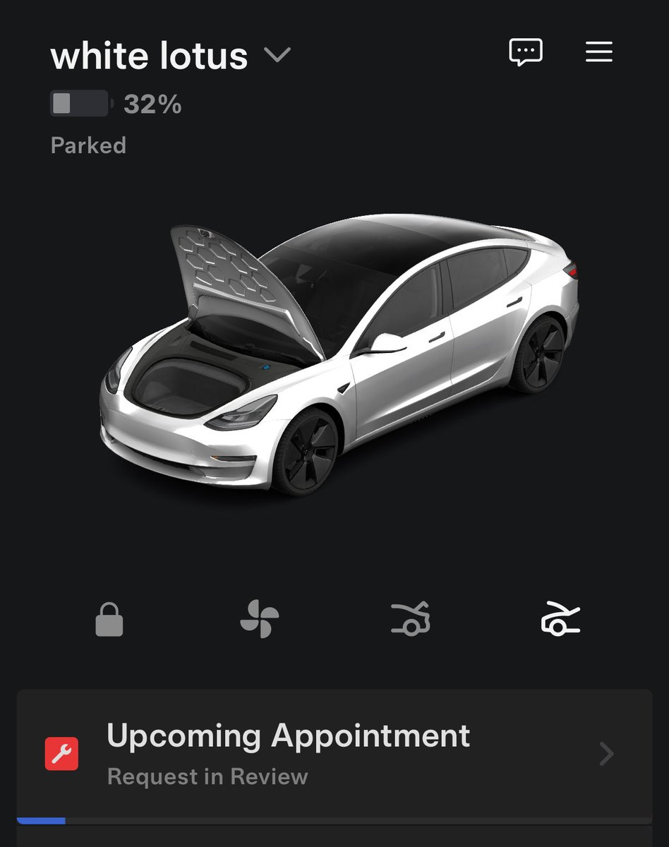 Les gars je suis condamné à rester à quai today. Gros problème sur white lotus. 

La voiture pense que le frunk est ouvert alors qu’il est fermé : J’ai l’alarme continuellement si j’essaie de rouler comme ça. 

J’ai vu sur certains forum qu’il pourrait s’ouvrir en roulant et de