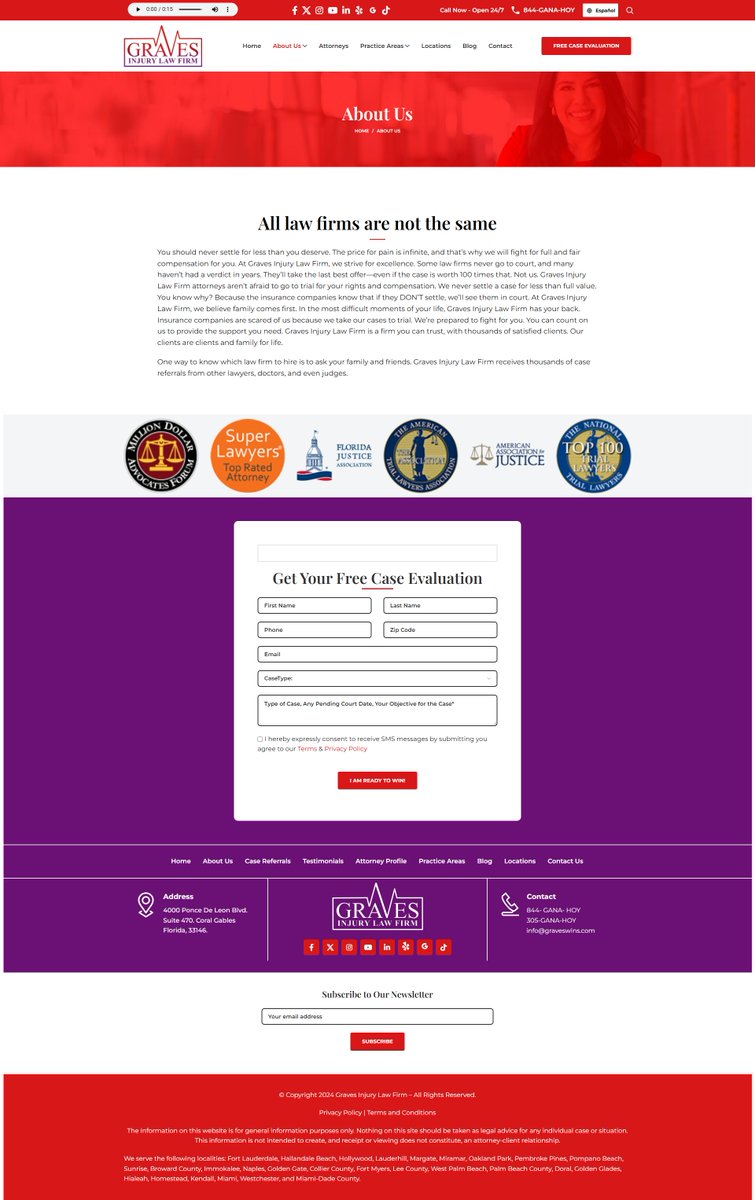 bayejidhawlader's tweet image. Graves Injury Law Firm Website
.
.
.
We offer in our service :
1. Web Design Solutions
2. Responsive & Adaptive Design
3. Comprehensive E-commerce Development
4. Content Management Systems (CMS)
#ecommercewebsite #userinterfacedesign #law #laws #gravity #design #wordpress