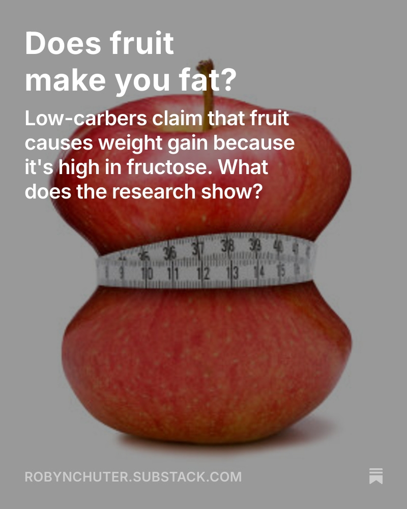 EmpoweredRobyn's tweet photo. Does fruit make you fat? https://t.co/5vt8y4RXhE