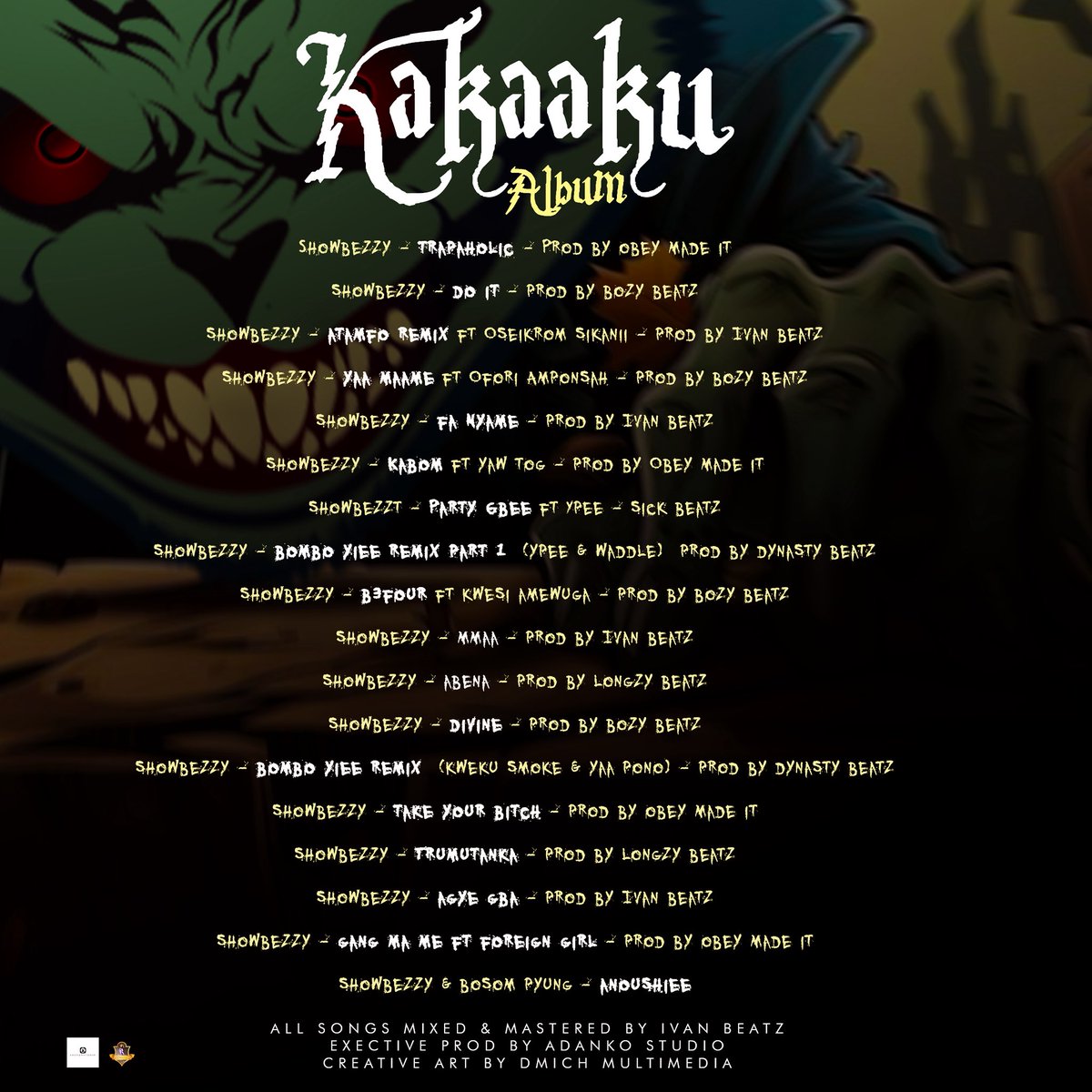 2hypeshowboy's tweet image. Kakaaku Album out on all music platforms 

music.apple.com/us/album/kakaa…