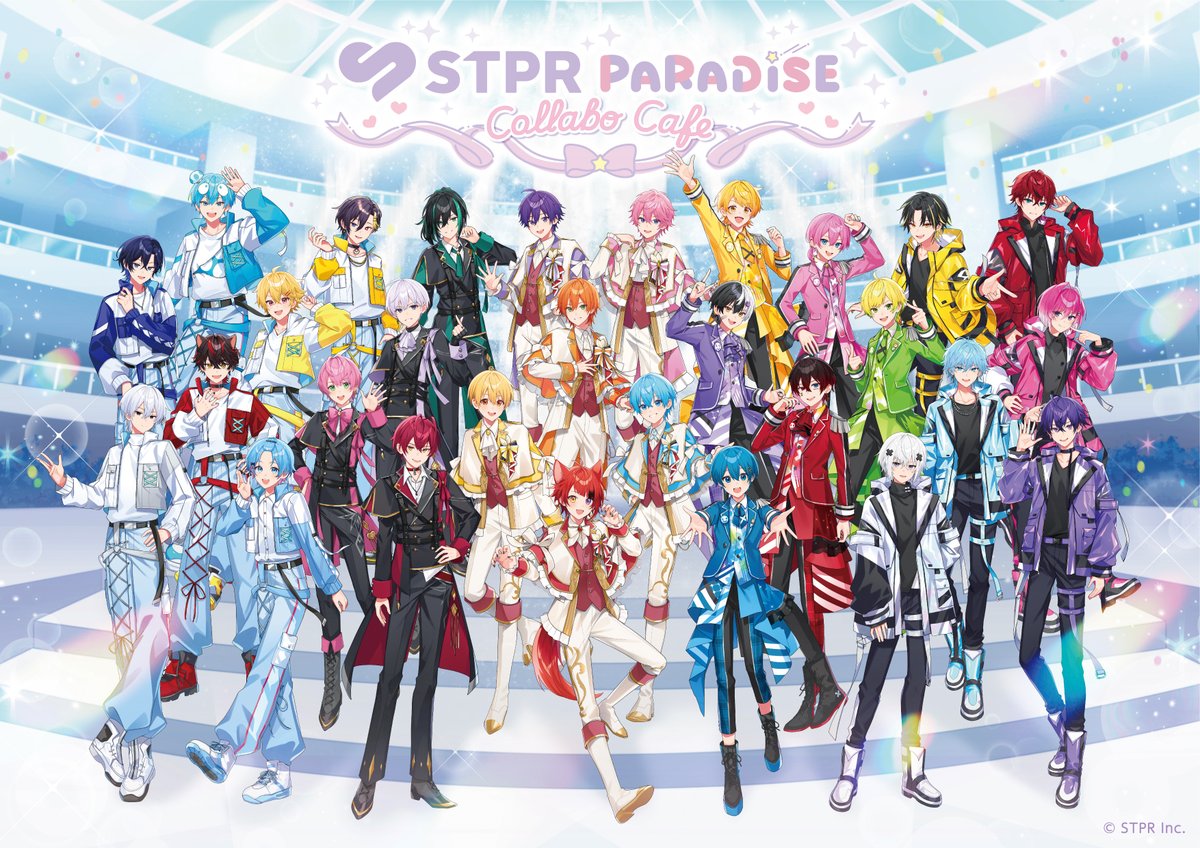 【STPR Family×Sweets Paradise】
STPR Familyの「アニメイトガールズフェスティバル2025」への出展にあわせSTPR Familyのコラボカフェの開催が決定🍴

🗓️11/1(土)～11/25(火)