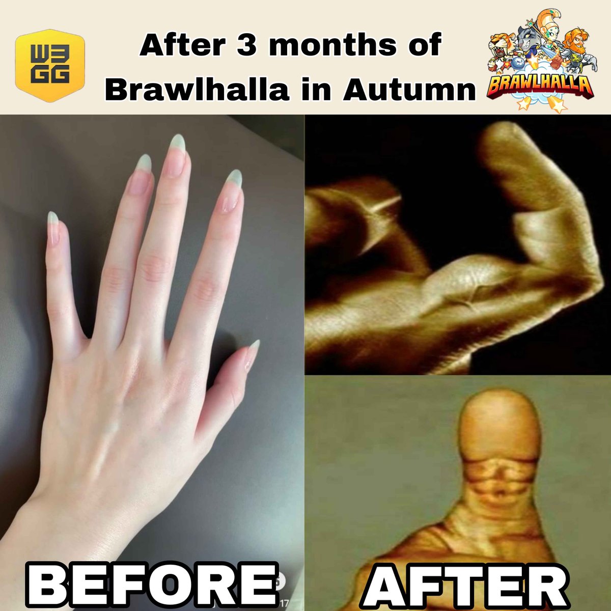 Keyboard keys worn out, maybe even a broken “spacebar” and “C” key! Still... I enjoy this game!

<a href="/w3ggofficial/">W3GG 💛</a> 
#W3GGAutumnChallenge