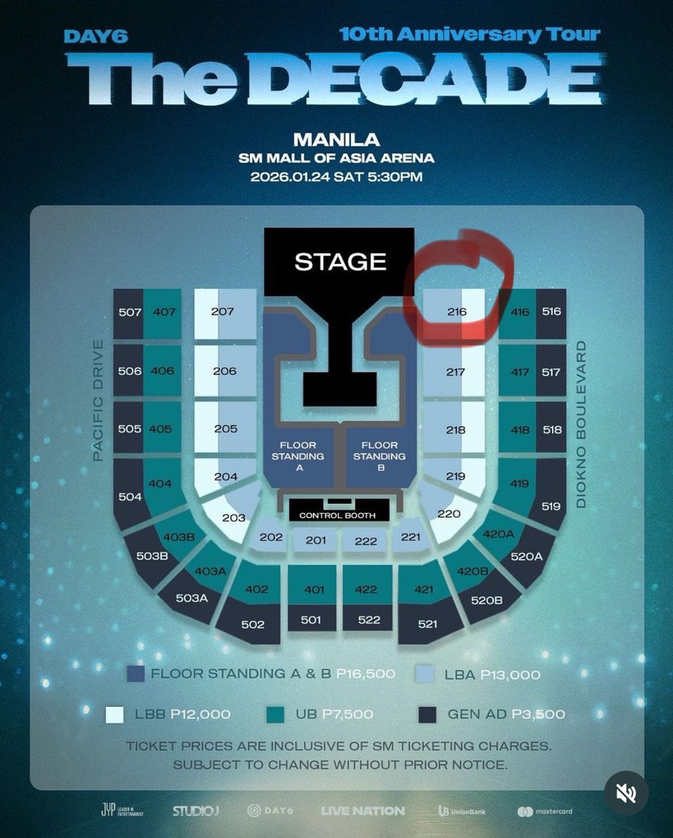 _dongwinwin25's tweet photo. WTS LFB

Day6 the Decade Manila Concert

(2) LBA 216 tix (not adjacent)
Selling at srp
Very close to the main stage!! 

RFS: Got adjacent seats in another section

Can do meetups in Ortigas/ Mandaluyong/ Makati area

#DAY6 #DAY6inManila #DAY6_10th_Anniversary https://t.co/GI682lmvuU